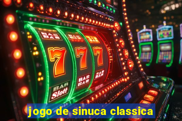 jogo de sinuca classica