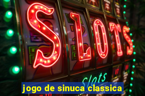 jogo de sinuca classica