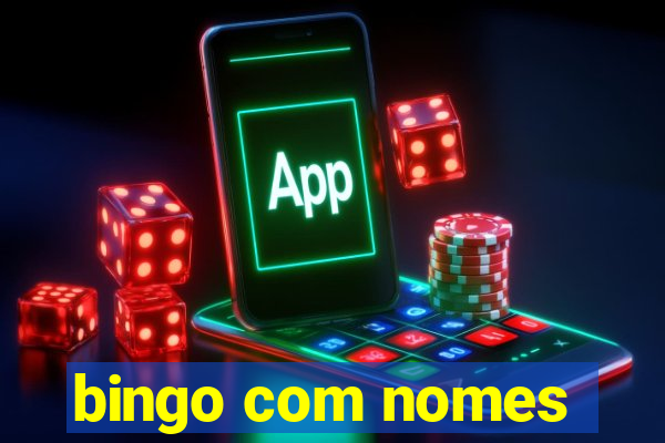 bingo com nomes