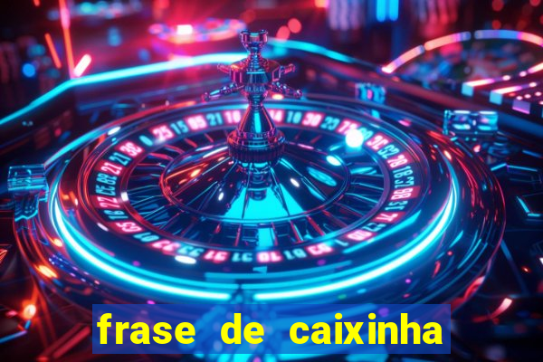 frase de caixinha de natal