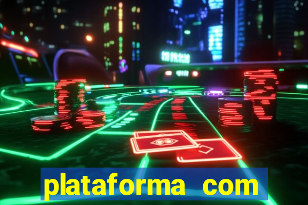 plataforma com conta demo fortune tiger