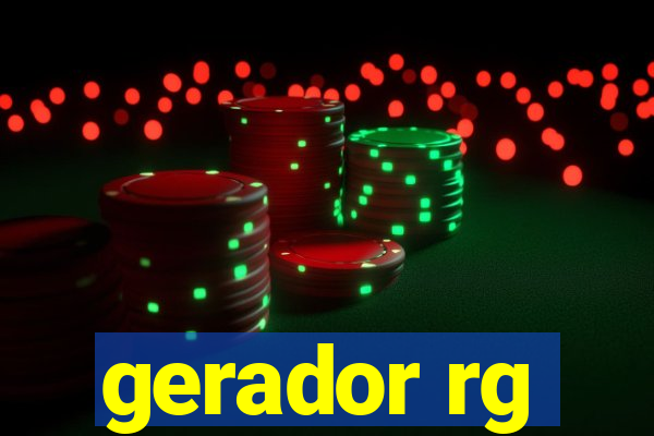 gerador rg