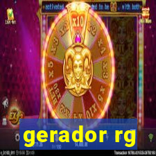 gerador rg