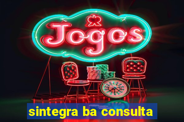 sintegra ba consulta