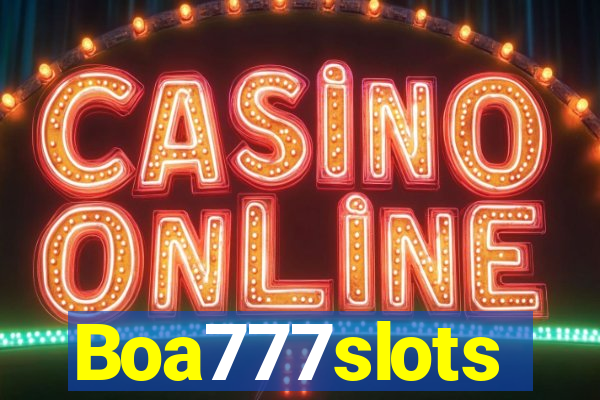 Boa777slots