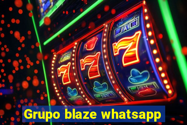 Grupo blaze whatsapp