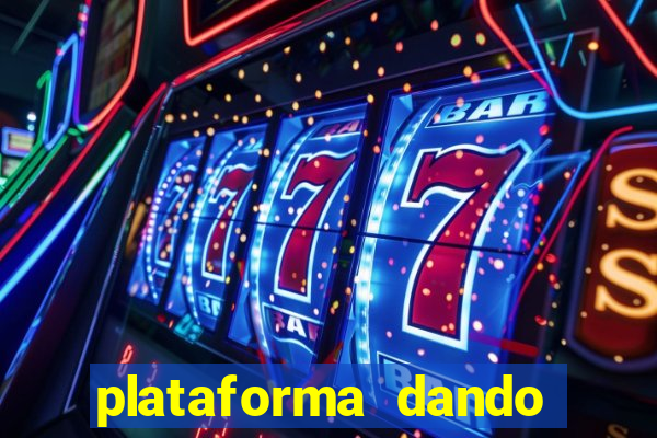 plataforma dando bonus de cadastro