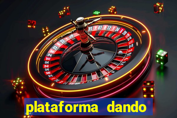 plataforma dando bonus de cadastro