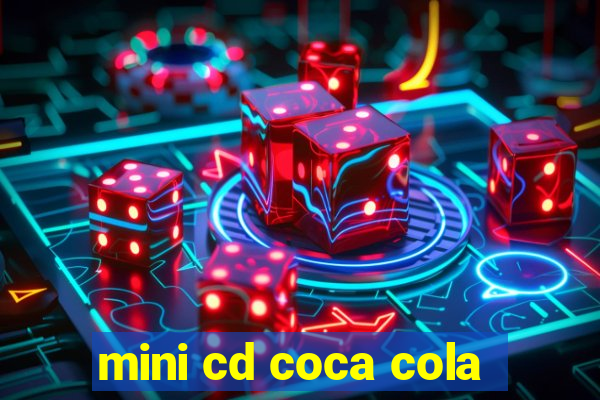 mini cd coca cola