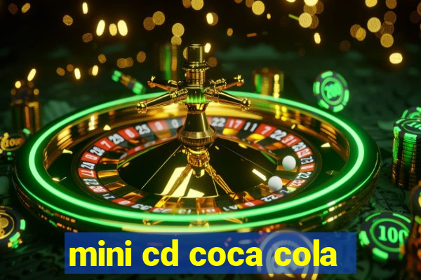 mini cd coca cola