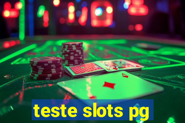 teste slots pg