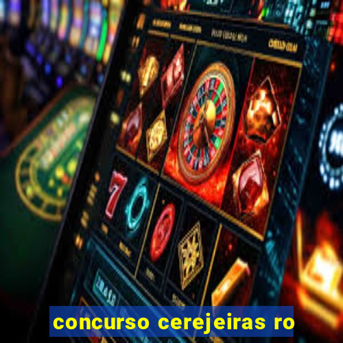 concurso cerejeiras ro