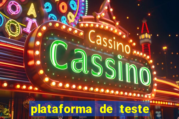 plataforma de teste pg demo