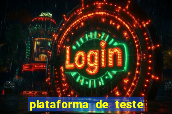 plataforma de teste pg demo