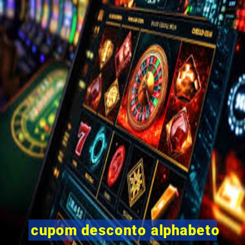 cupom desconto alphabeto