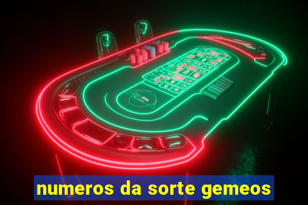 numeros da sorte gemeos