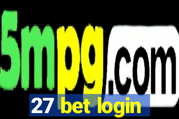 27 bet login