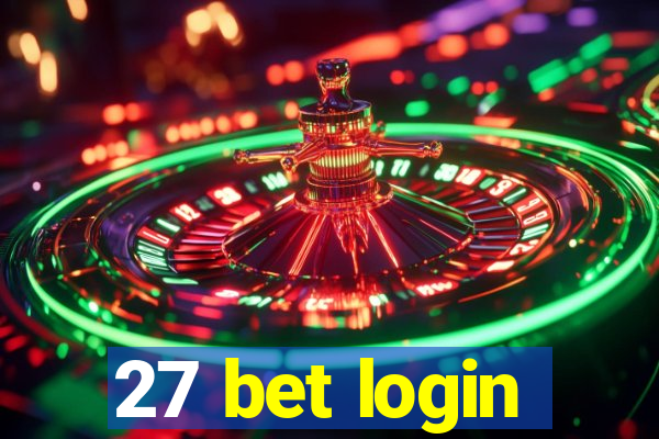 27 bet login