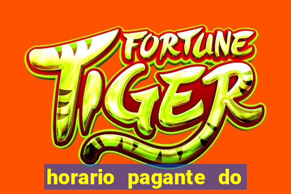 horario pagante do fortune tiger