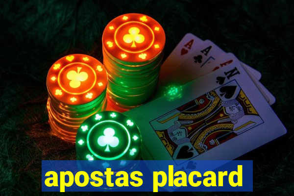 apostas placard