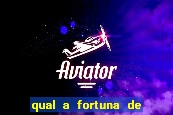 qual a fortuna de sorocaba cantor