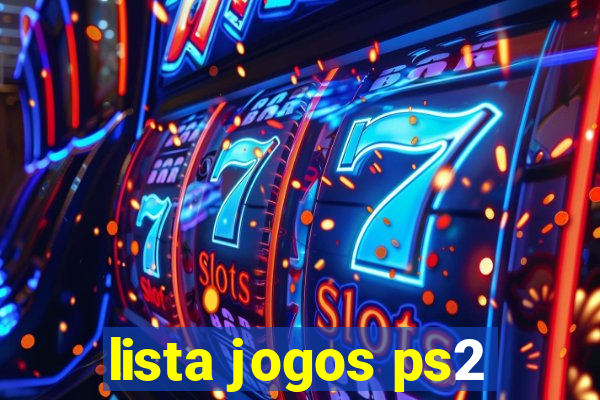 lista jogos ps2