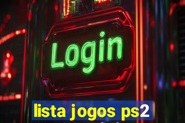 lista jogos ps2