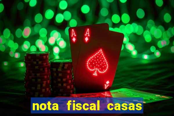 nota fiscal casas bahia 2 via