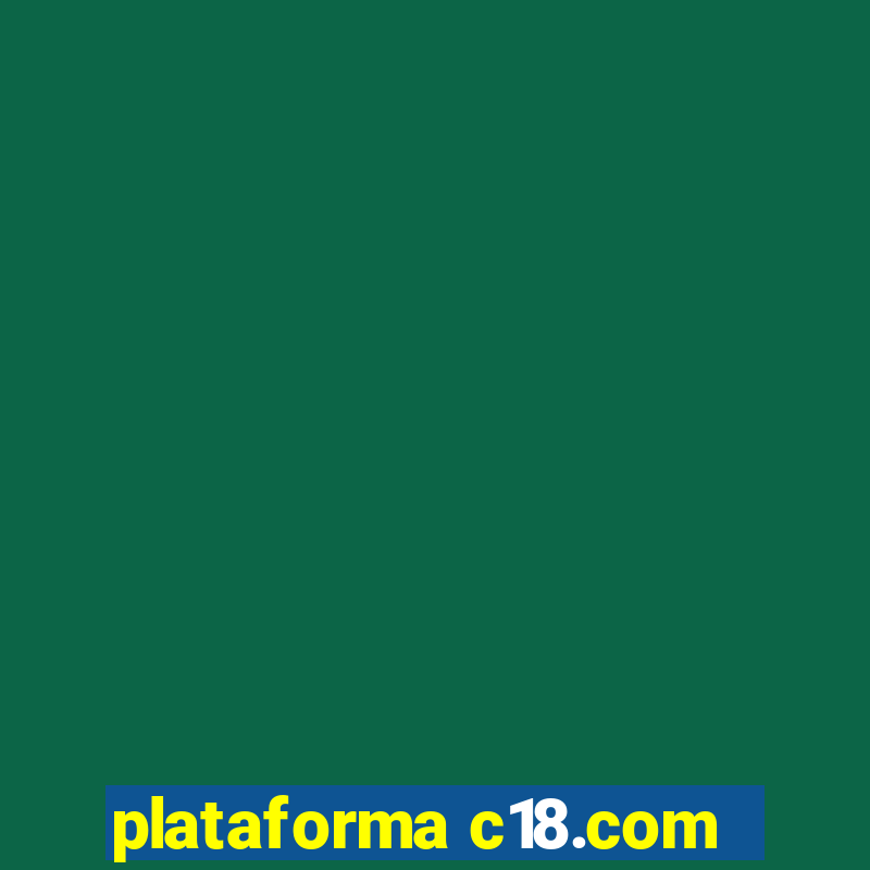 plataforma c18.com