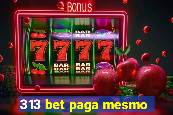 313 bet paga mesmo