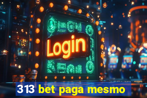 313 bet paga mesmo