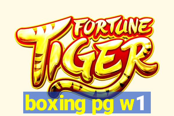 boxing pg w1