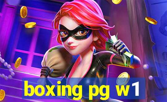 boxing pg w1