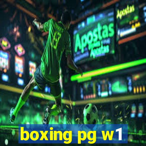 boxing pg w1