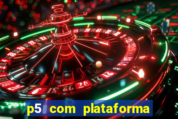 p5 com plataforma de jogos