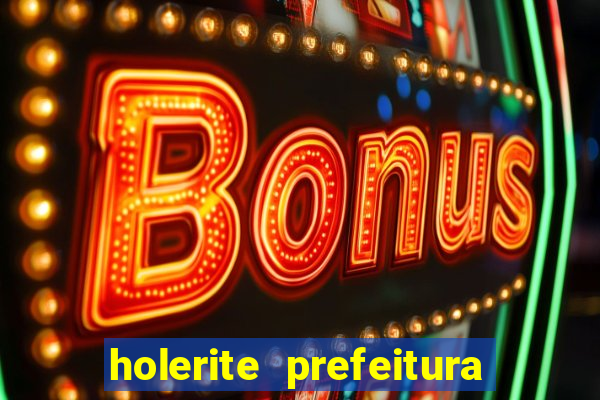 holerite prefeitura de santos