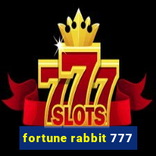 fortune rabbit 777