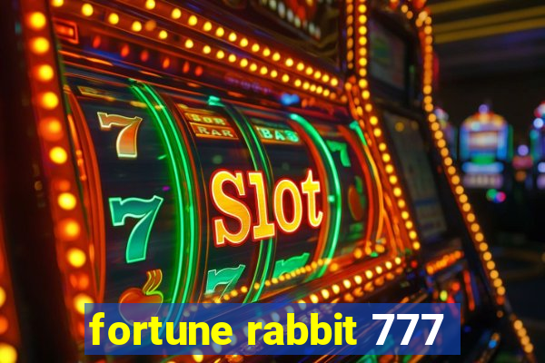 fortune rabbit 777