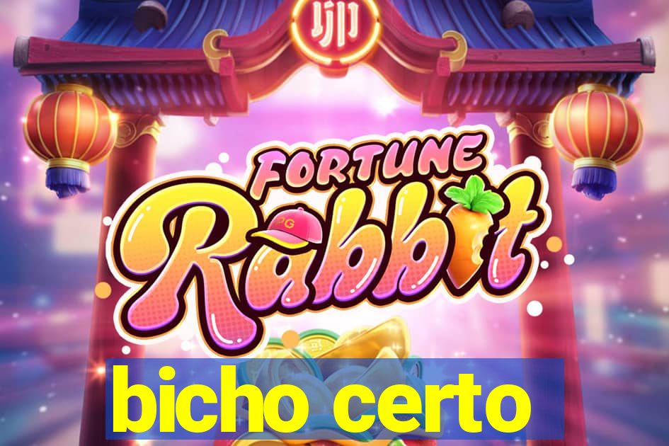 bicho certo