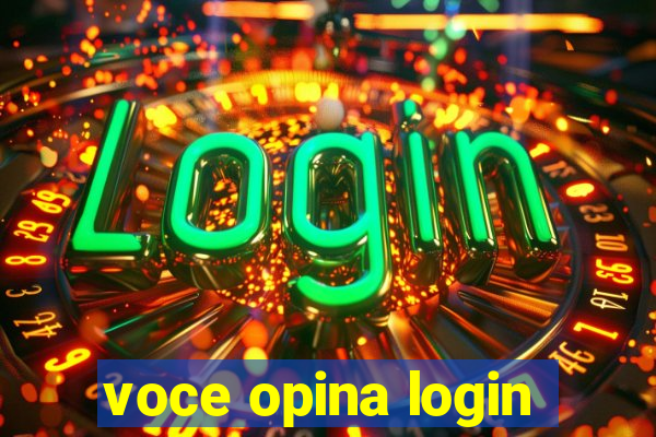 voce opina login