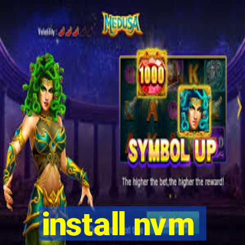 install nvm