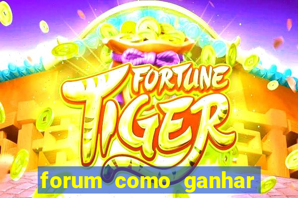 forum como ganhar na loteria