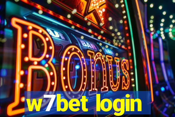 w7bet login