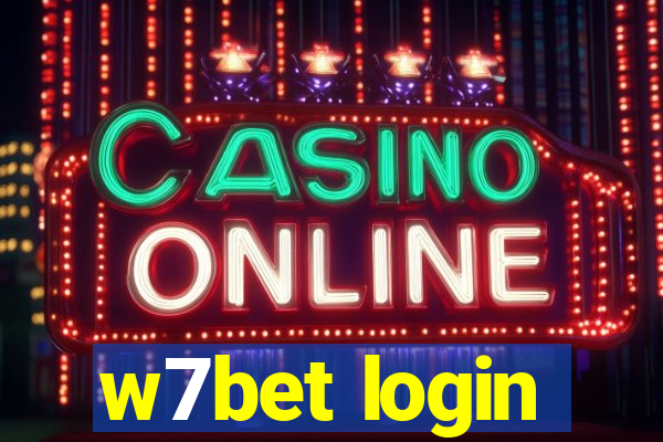 w7bet login