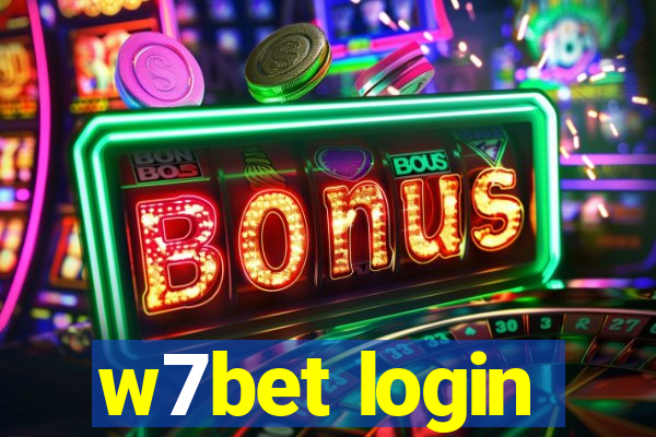 w7bet login