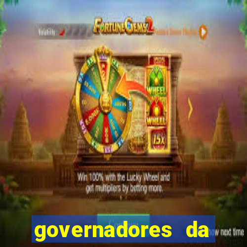 governadores da bahia por ano