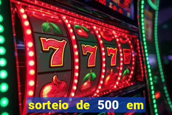 sorteio de 500 em cash toda segunda feira novibet como funciona