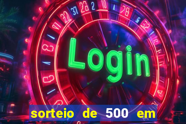 sorteio de 500 em cash toda segunda feira novibet como funciona