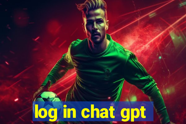 log in chat gpt