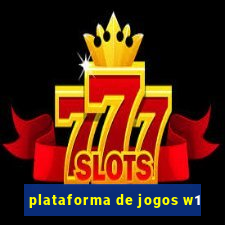 plataforma de jogos w1